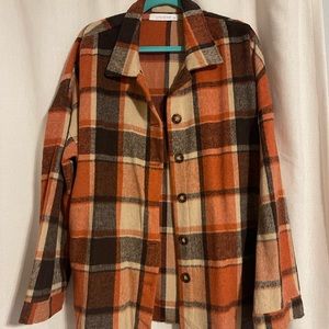Oversized Flannel Shacket